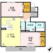 トワ・ヴェール A棟の間取り画像