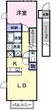 メゾンアルモニーの間取り画像