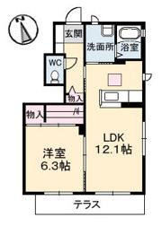 セブノール B棟の間取り画像