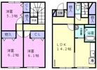 ヒロツー苫小牧 Cの間取り画像