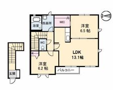 サニーハイツの間取り画像