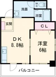 イーグルマンション万津の間取り画像