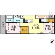 シャトンの間取り画像