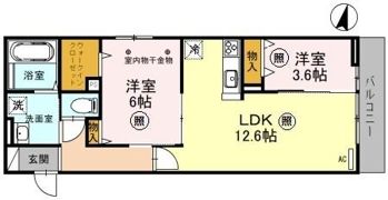 アーバンヘブンの間取り画像