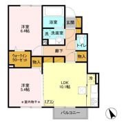 ソフィアクレール Bの間取り画像