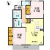 グランモア那賀川 B棟の間取り画像