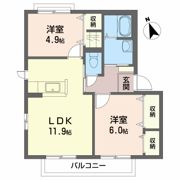 グランシードK Ⅲの間取り画像