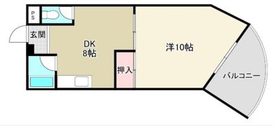 ヒルサイドハイツの間取り画像