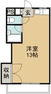 ファーストインK5の間取り画像