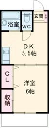 武田ハイツAの間取り画像