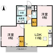 リッツハウスⅡの間取り画像