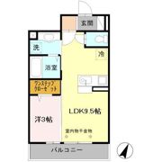 イリヴェール東ヶ丘の間取り画像