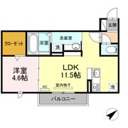 アベニール・Tの間取り画像