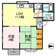 コーポラス堀江の間取り画像