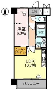 Riviere Gauche 寺町二条の間取り画像