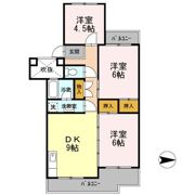 フジパレス米子の間取り画像