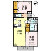 レモンテラスの間取り画像