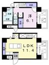 ホワイトブロッサムの間取り画像