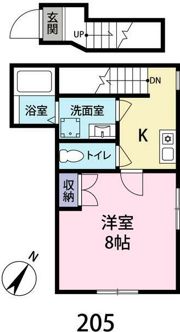 カインドネス町田旭町の間取り画像