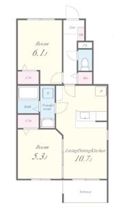 メゾン・アムールの間取り画像