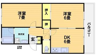 ピアレス千本の間取り画像