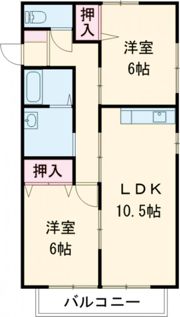 グロワールBの間取り画像