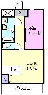 アーバンヒルズ城山2号館の間取り画像