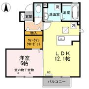 Casa Alps(カーサアルプス)の間取り画像