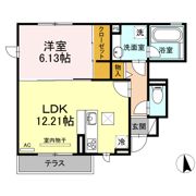 Esperio A棟の間取り画像