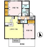 カルチェ 赤坂 D棟の間取り画像