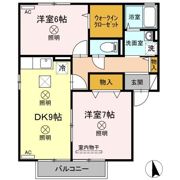 コンフォート A棟の間取り画像
