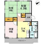 川口東マンションの間取り画像