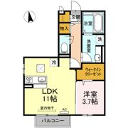 KRANE A棟の間取り画像