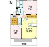 リビングタウン松縄 C棟の間取り画像