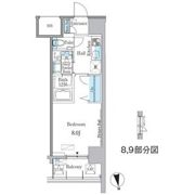 GRAND ESPOIR 車道の間取り画像