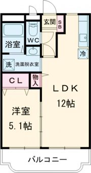 メゾンドセレナIIの間取り画像