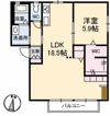 シャンドフルールA棟の間取り画像