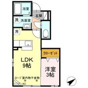 ベルクレールの間取り画像