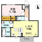 サクラコーポの間取り画像