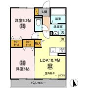 コンフォートⅢ Bの間取り画像