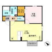 グランメール桜町 Eの間取り画像