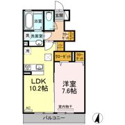 ソレイユ梶山の間取り画像