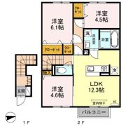 シュエット フルールの間取り画像