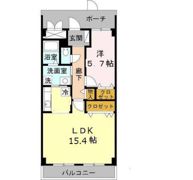 エルロード住吉6号館の間取り画像
