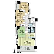 ナイスロイヤルタワー北四番丁の間取り画像