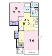 ブライトハオス W・Mの間取り画像