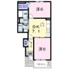 メゾン カワセミの間取り画像