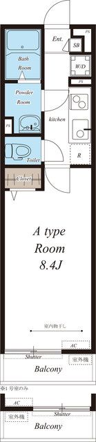 リブリ・武蔵野の間取り画像