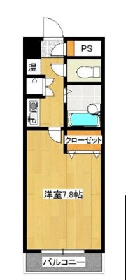 クラッシー室見の間取り画像