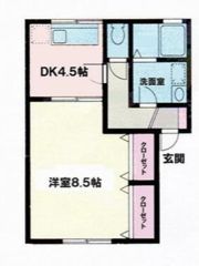 シャルム松風の間取り画像